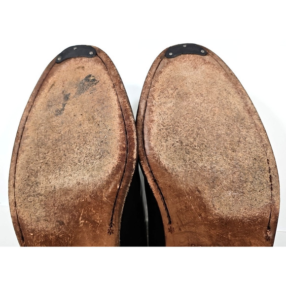 Bostonian Classics~ Men\'s Size 9.5W~ Black Leather Oxford Shoes. main image 4